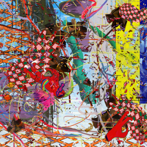 ©François Martinache - You put my heart in neoprene glue - Caca carnaval - Collections particulières - Tirage photo Lambda contrecollé sous Diasec - 115x172cm - 2ex - 2007