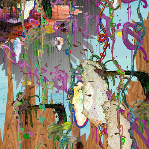 ©François Martinache - Air xanax - Cocaine version - Tirage photo Lambda contrecollé sous Diasec - 120X180cm - 2009