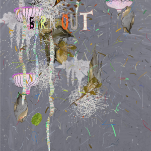 ©François Martinache - Univers Blocks - Burn out 2 - Image numérique - 2011