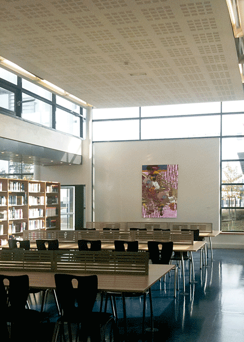 ©François Martinache - Exposition personnelle - Bibliothèque Universitaire du Mont Houy, Valenciennes - 2009