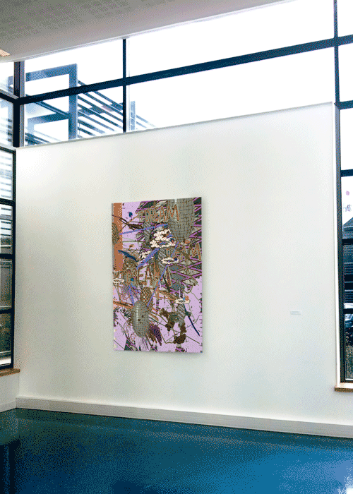 ©François Martinache - Exposition personnelle - Bibliothèque Universitaire du Mont Houy, Valenciennes - 2009