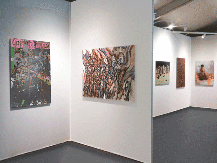 ©François Martinache - Exposition collective - Stand de la Galerie Estace, SLICK Art Fair, Paris - 2011