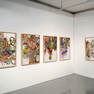 ©François Martinache - Exposition collective "A travers" - Espace Le Carré, Lille - 2014