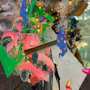 ©François Martinache - Digital Native - Sans titre 10 - Impression numérique Epson sur papier Ultra Smooth- - 110x140cm - 2015