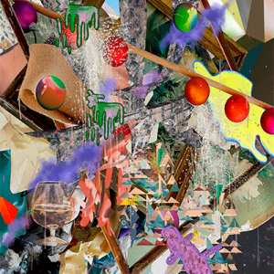 ©François Martinache - Digital Native - Sans titre 3 - Impression numérique Epson sur papier Ultra Smooth- - 110x140cm - 2015
