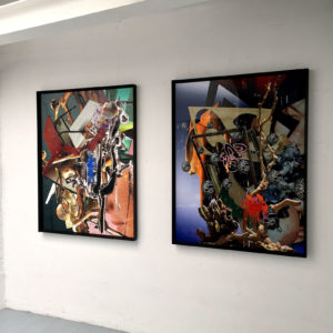 ©François Martinache - Digital Disruption - Digital Disruption 7 & 21 - Tirage Chromaluxe - Chaque Pièce : 100X130 cm - 1 ex - 2018